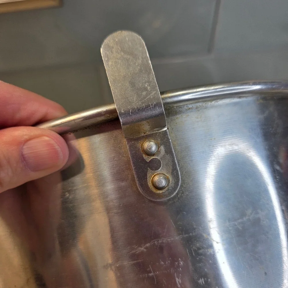 Mirro Aluminum Angel Food Cake Pan 10 inch Two Piece Tube Pan Vintage 5394M USA